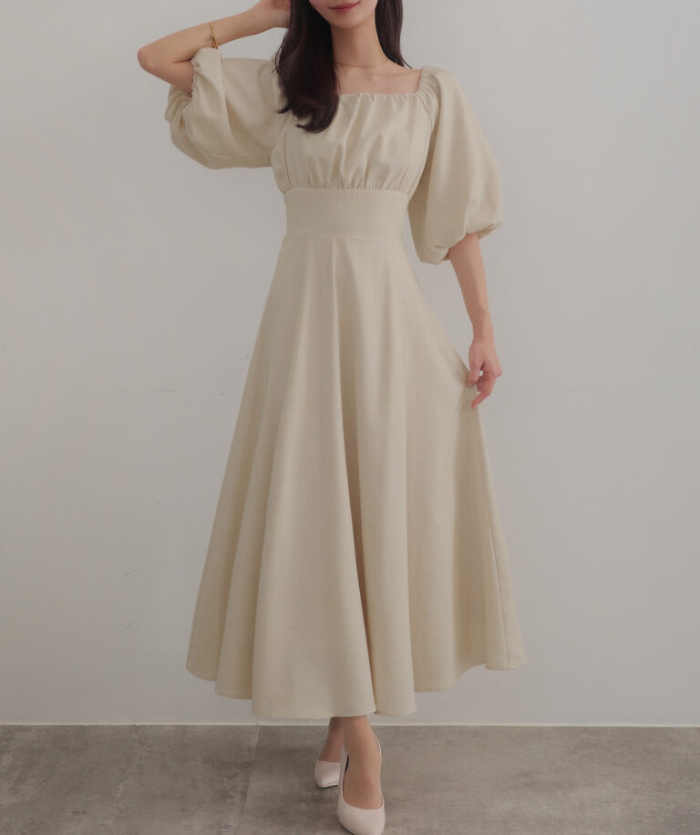 CENEA セネア　2way リネン混フレアワンピース　Mサイズ 028】2wayリネン混フレアワンピース | CENEA(セネア)｜公式LOOKBOOK